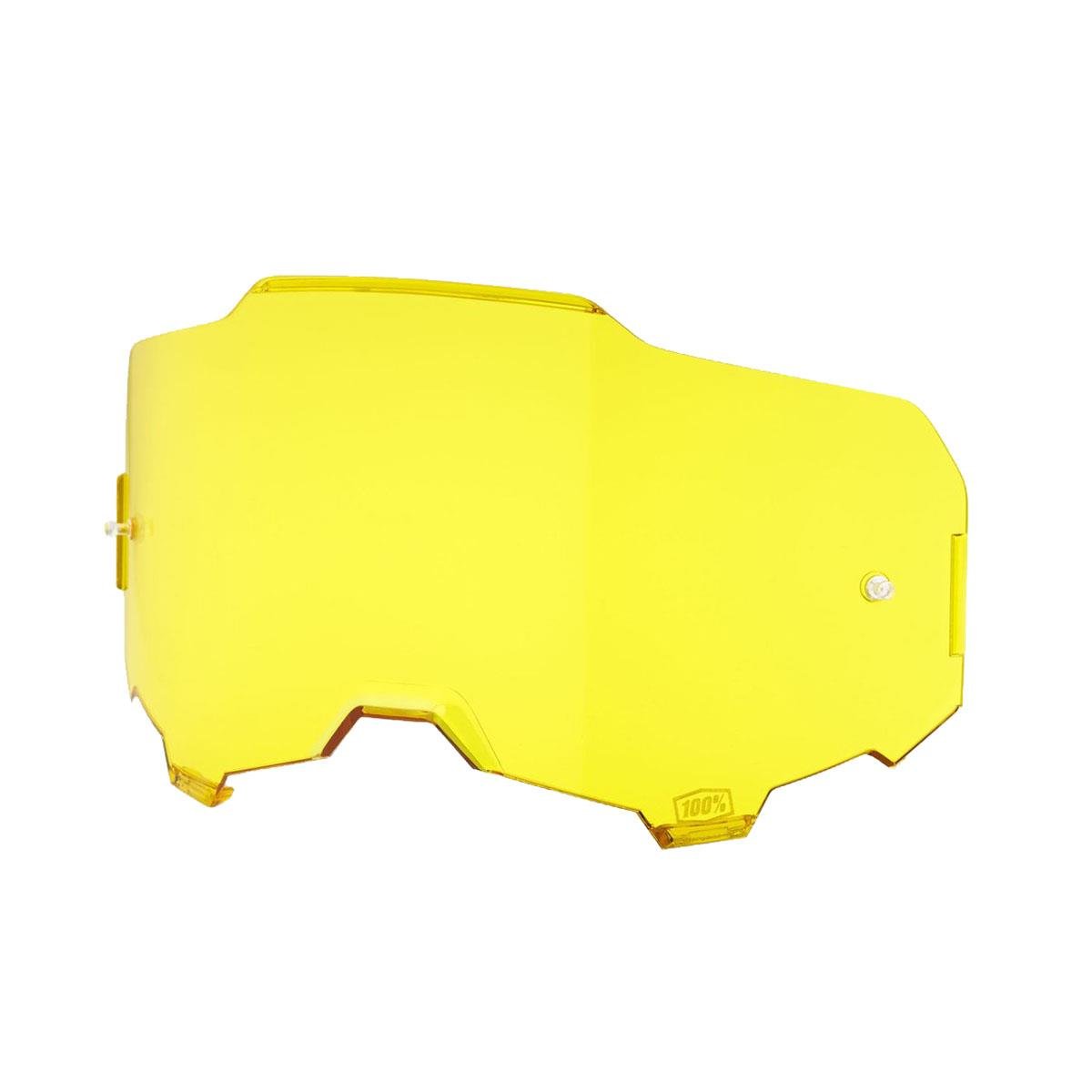 100% Replacement Lens Armega Yellow - Anti Fog