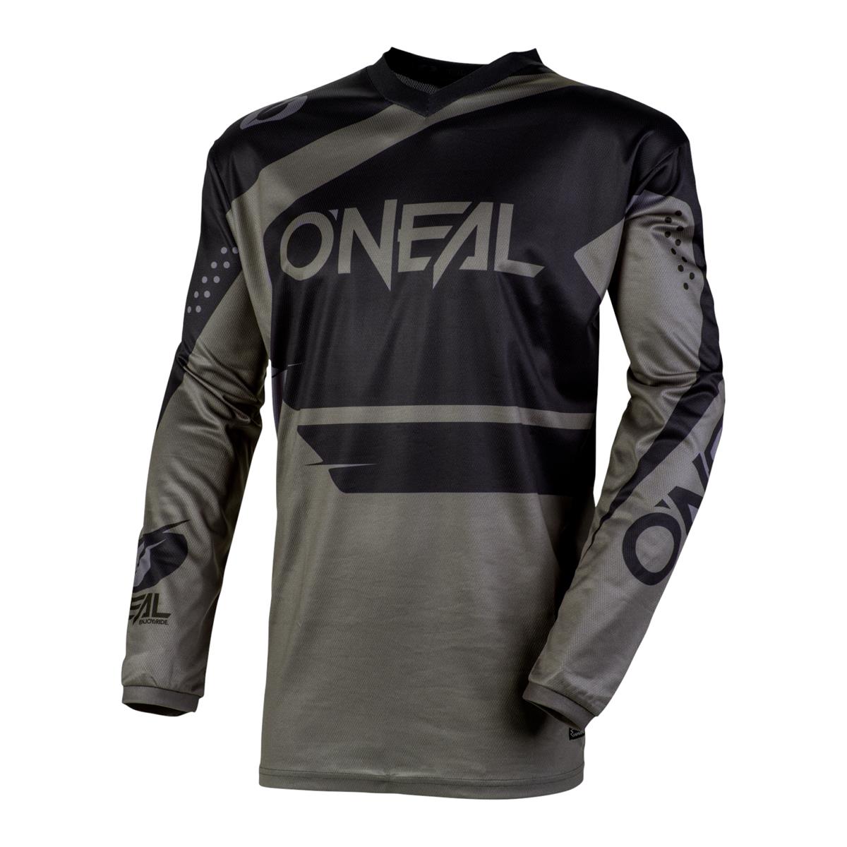 O'Neal Maillot MX Element Racewear Noir/Gris