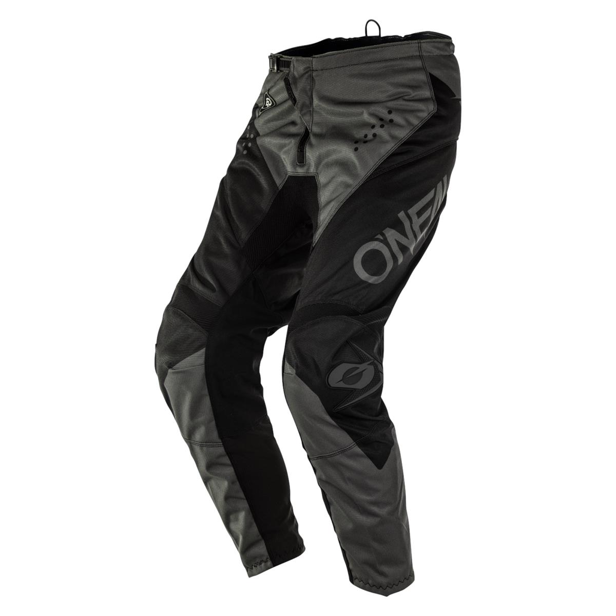O'Neal Pantaloni MX Element Racewear Nero/Grigio
