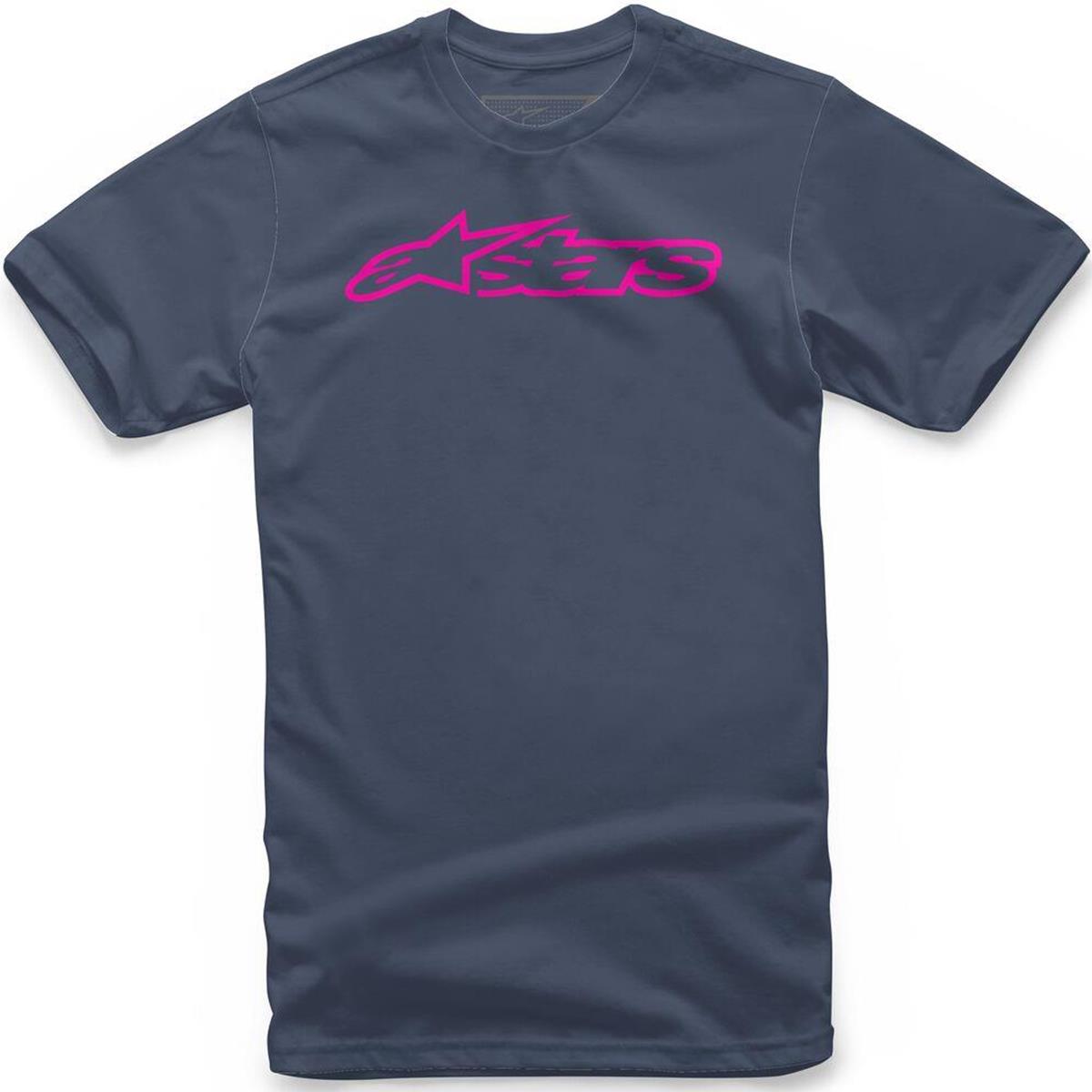 Alpinestars T-Shirt Blaze Navy/Pink