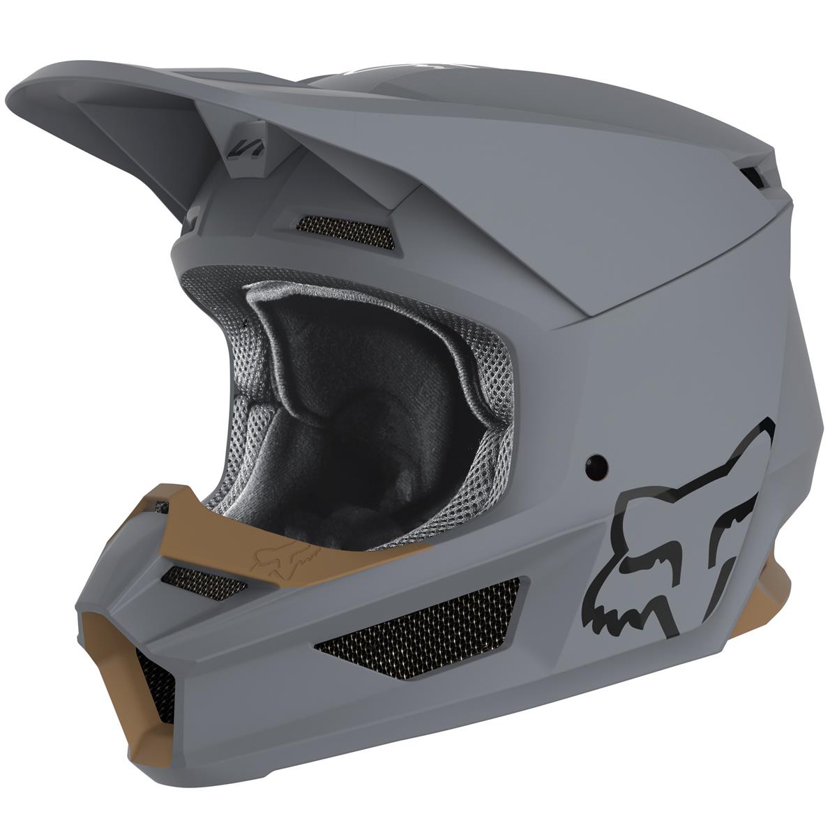 Fox MX Helmet V1 Matte - Stone