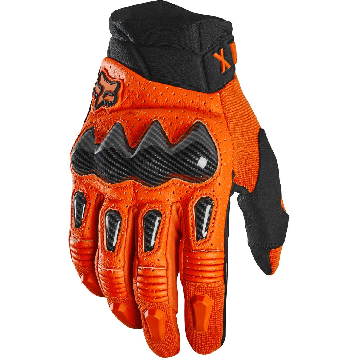 Fox Gloves Bomber Flo Orange