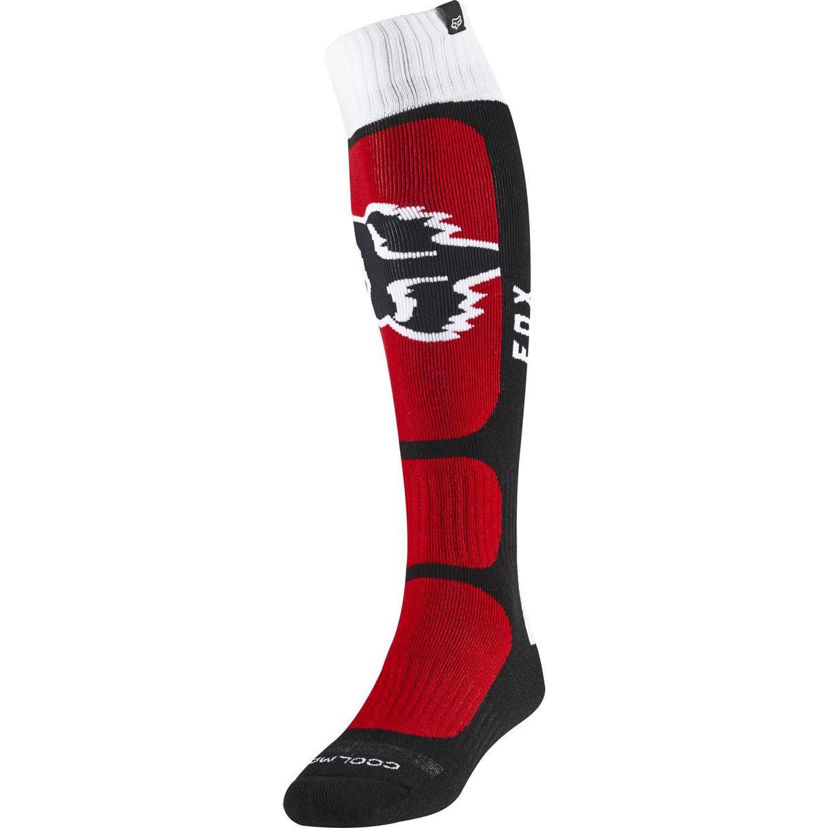 Fox Socken Coolmax Thin Vlar - Flame Red
