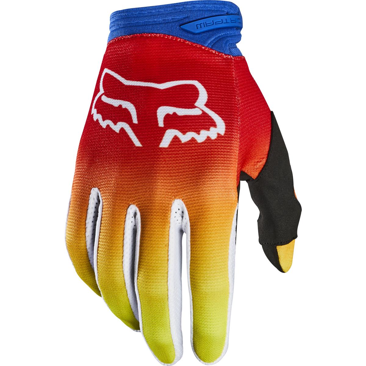 Fox Handschuhe Dirtpaw Fyce - Blau/Rot