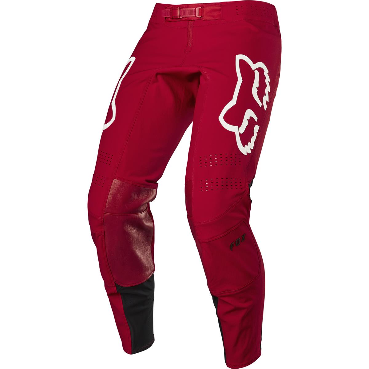 Fox Pantaloni MX Flexair Rossor - Flame Rosso