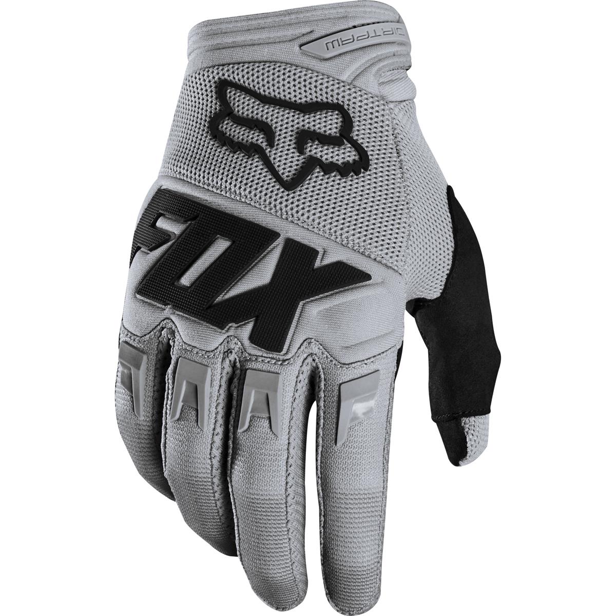Fox Kids Gloves Dirtpaw Race - Grey