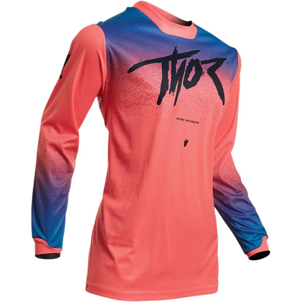 Thor Femme Maillot MX Pulse Fader Coral
