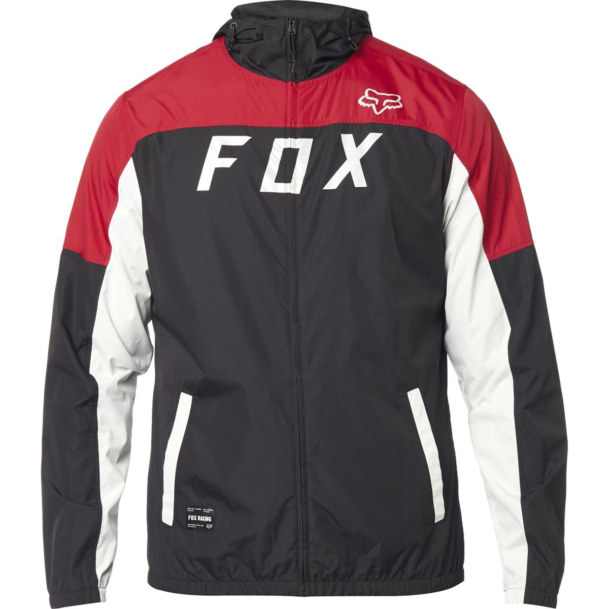Fox Coupe-Vent Moth Black/Red