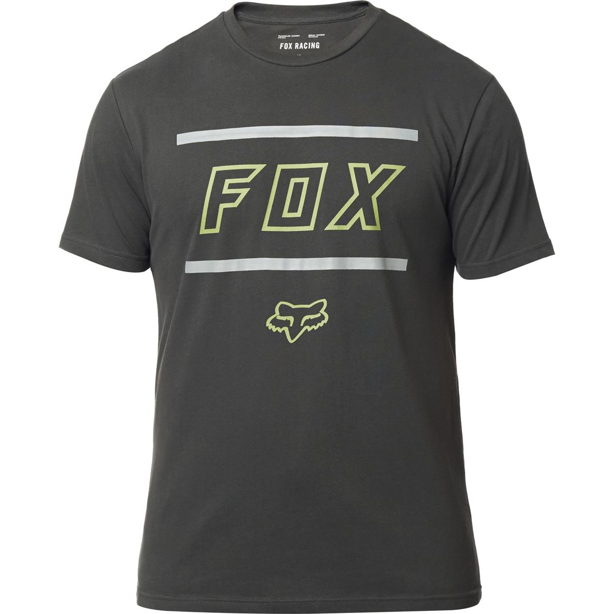 Fox T-Shirt Midway Airline Vintage Black