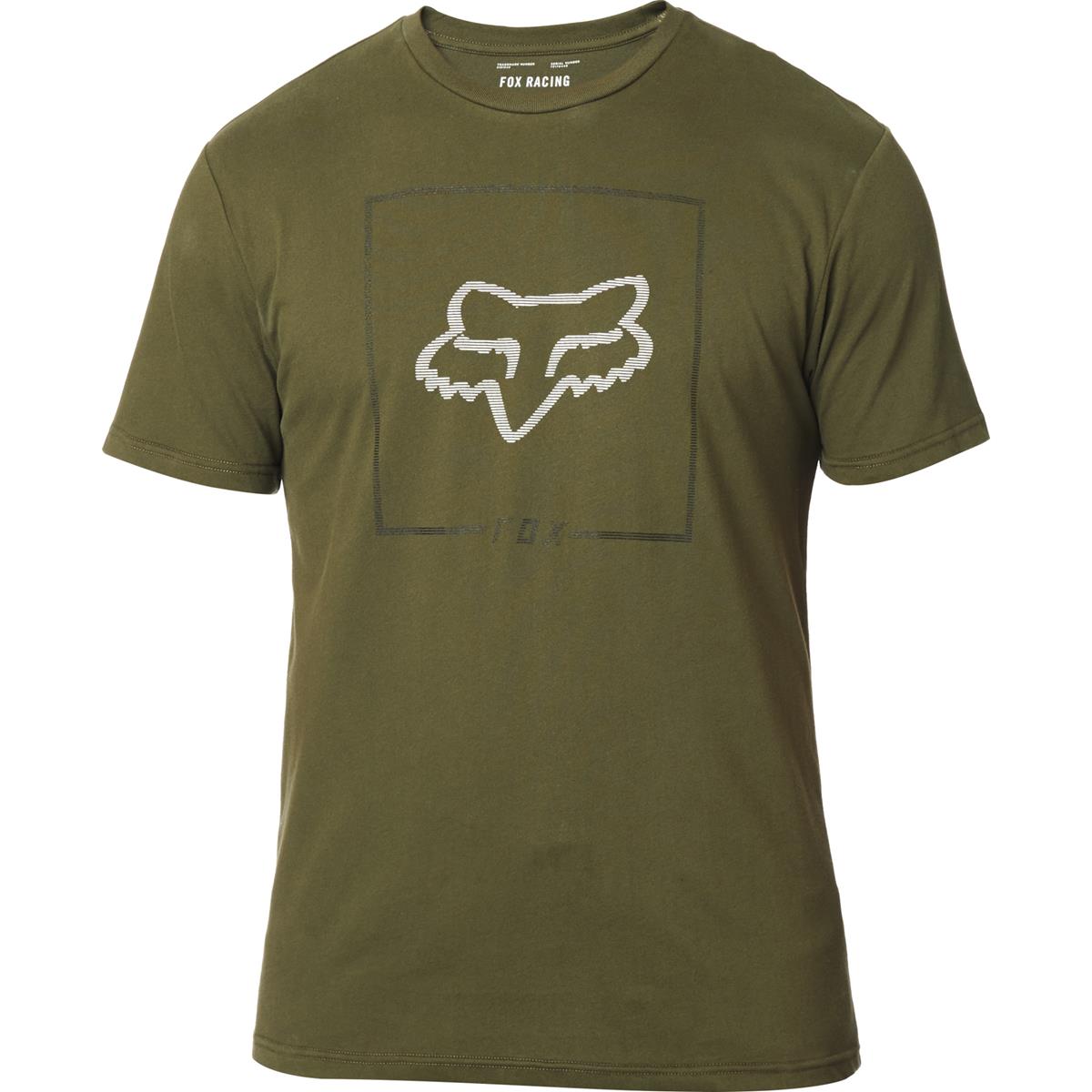 Fox T-Shirt Chapped Airline Olive Green