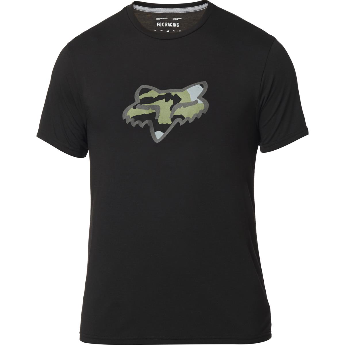 Fox T-Shirt Tech Predator Noir
