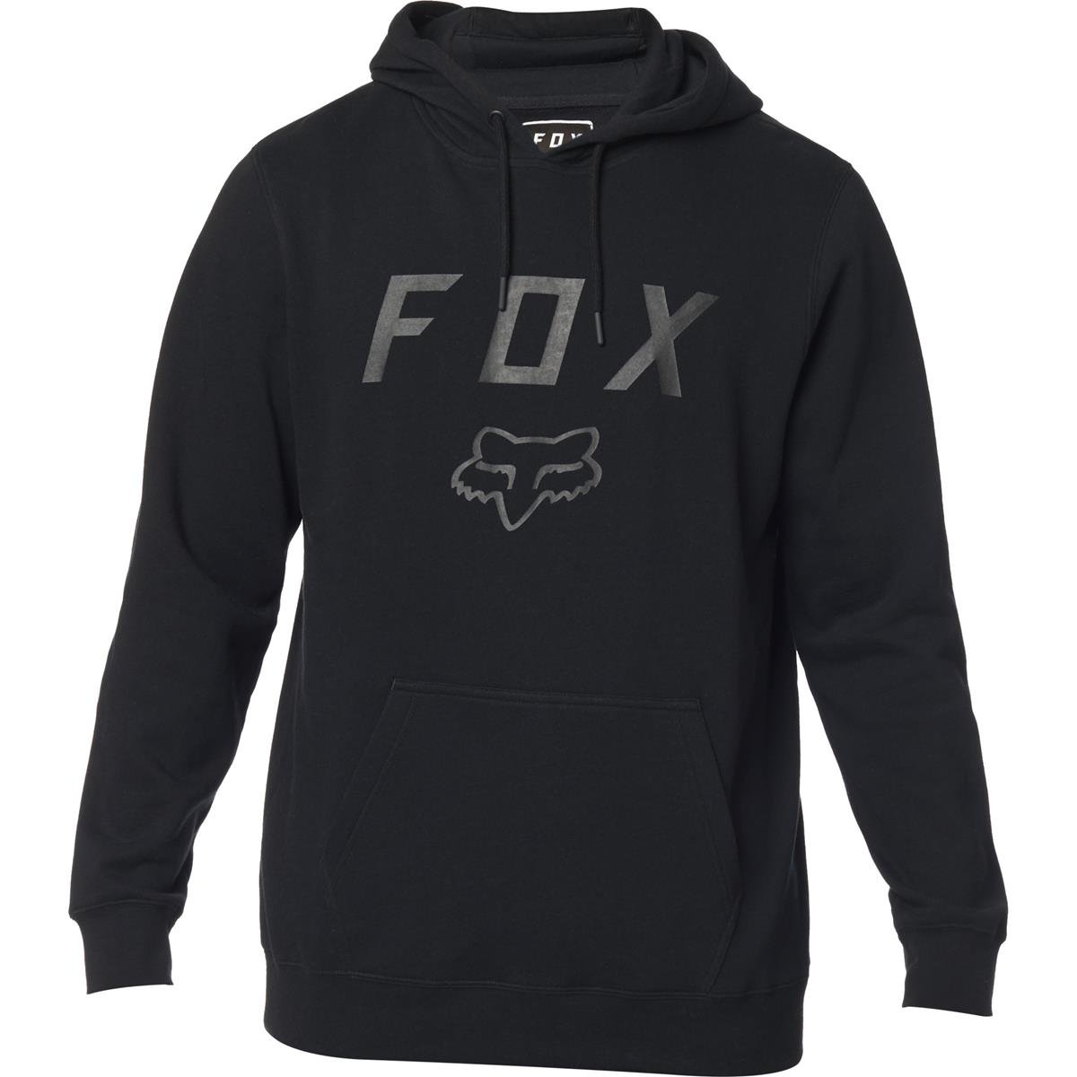 Fox Fleece-Hoodie Legacy Moth Black/Black