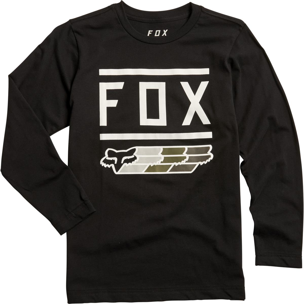 Fox Enfant T-Shirt Manches Longues Super Black