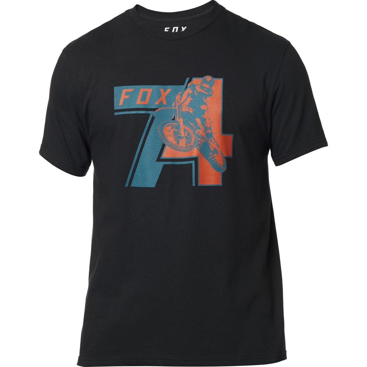 Fox T-Shirt Heritage 74 Noir