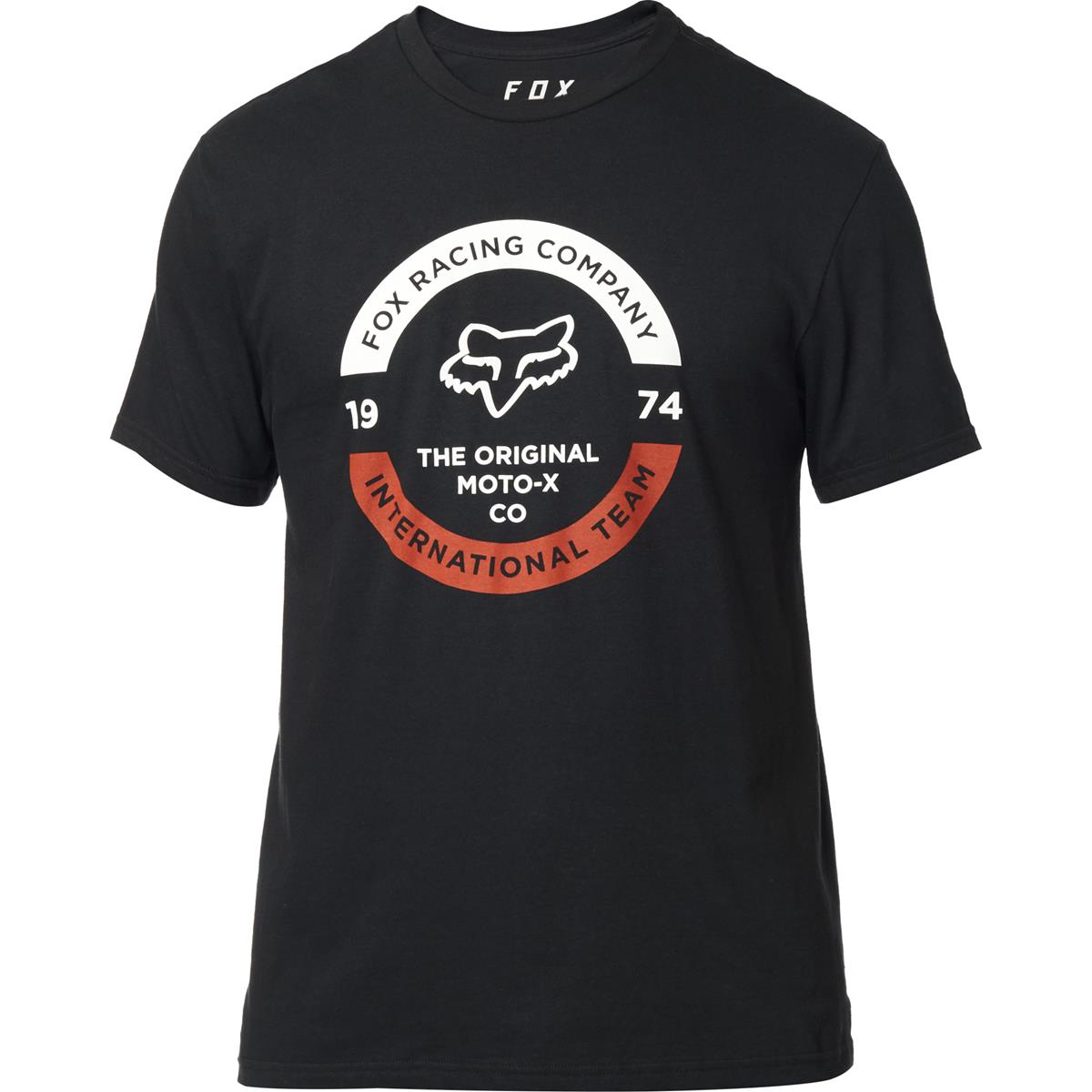 Fox T-Shirt Fox United Black