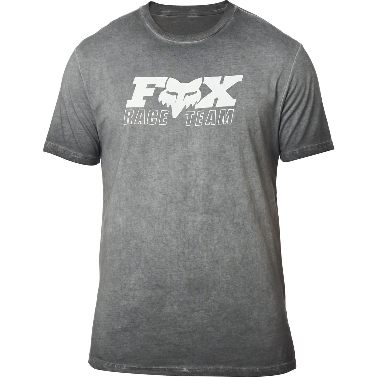 Fox T-Shirt Race Team Premium Noir Vintage