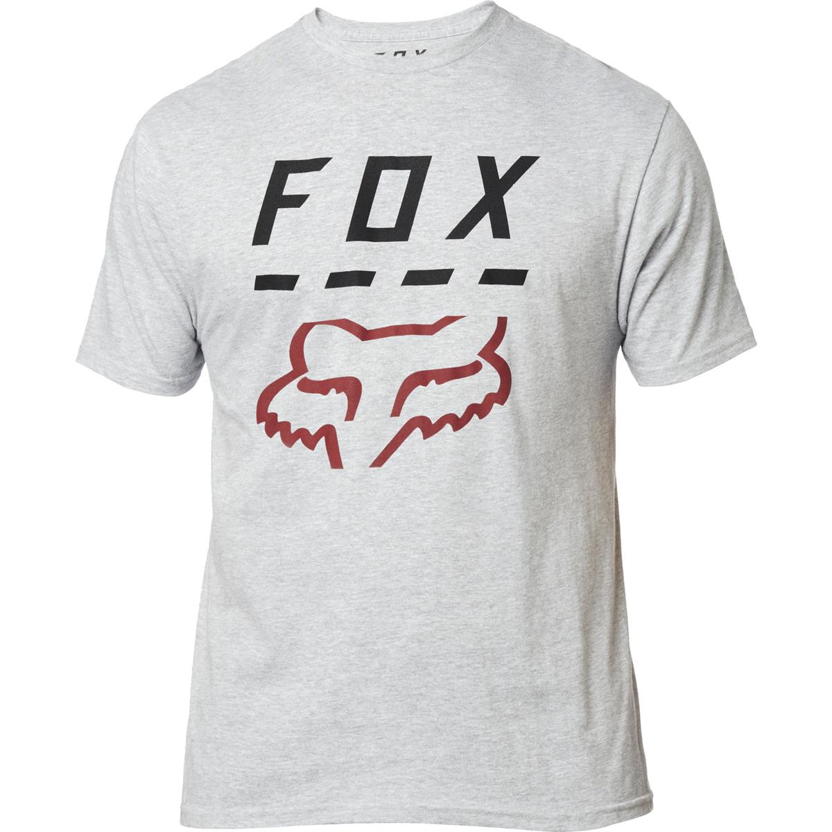 Fox T-Shirt Highway Light Heather Grey