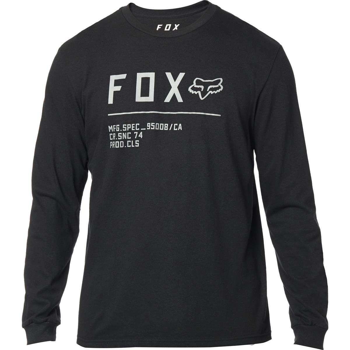 Fox T-Shirt Manica Lunga Non Stop Black