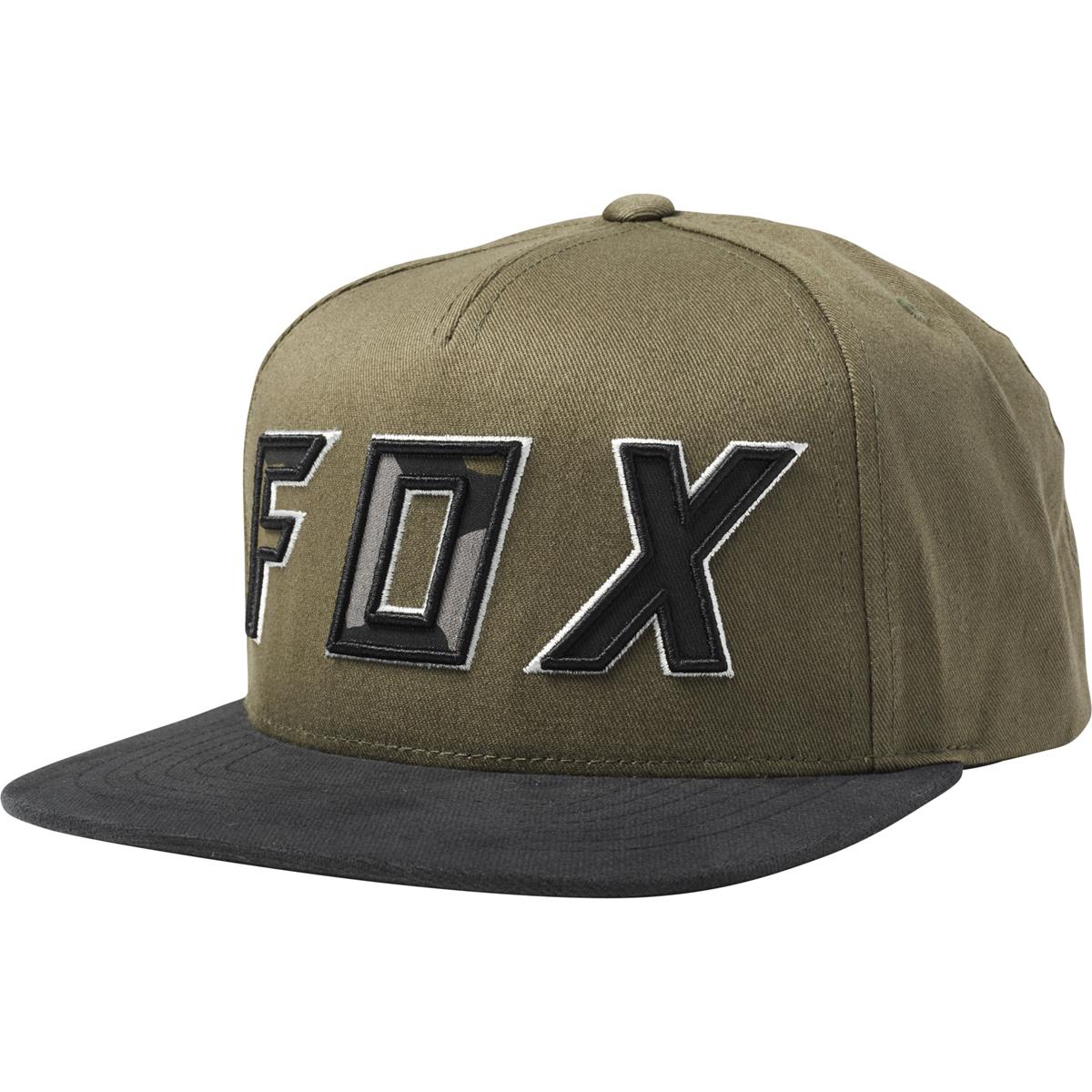 Fox Snapback Cap Posessed Olivgrün