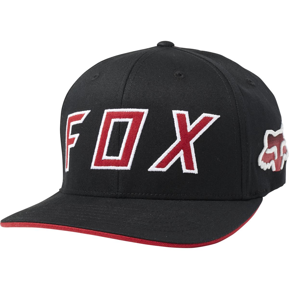 Fox Flexfit Cap Scramble Schwarz