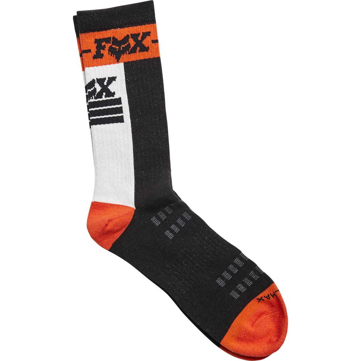 Fox Socks Street Legal Black/Orange