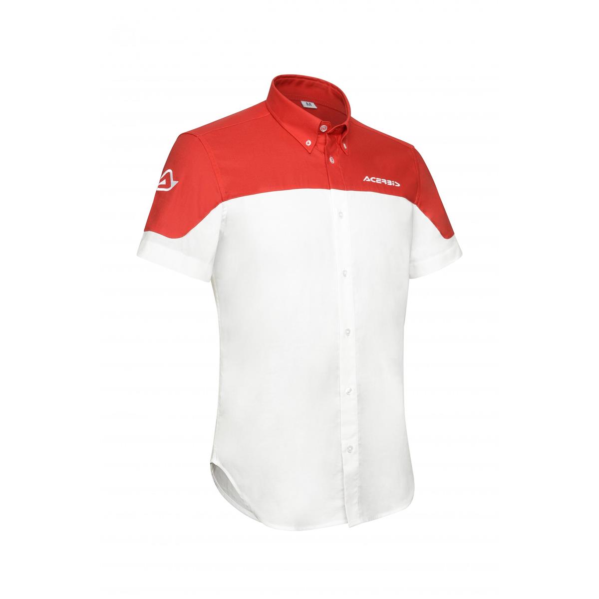 Acerbis Shirt Short Sleeve Team White/Red