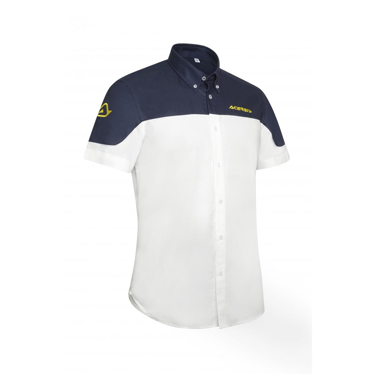 Acerbis Shirt Short Sleeve Team White/Blue