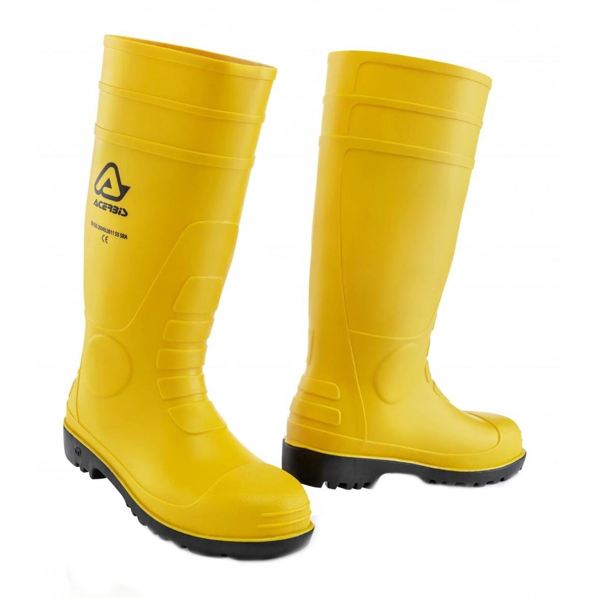 Acerbis Rubber Boots 00SET Yellow