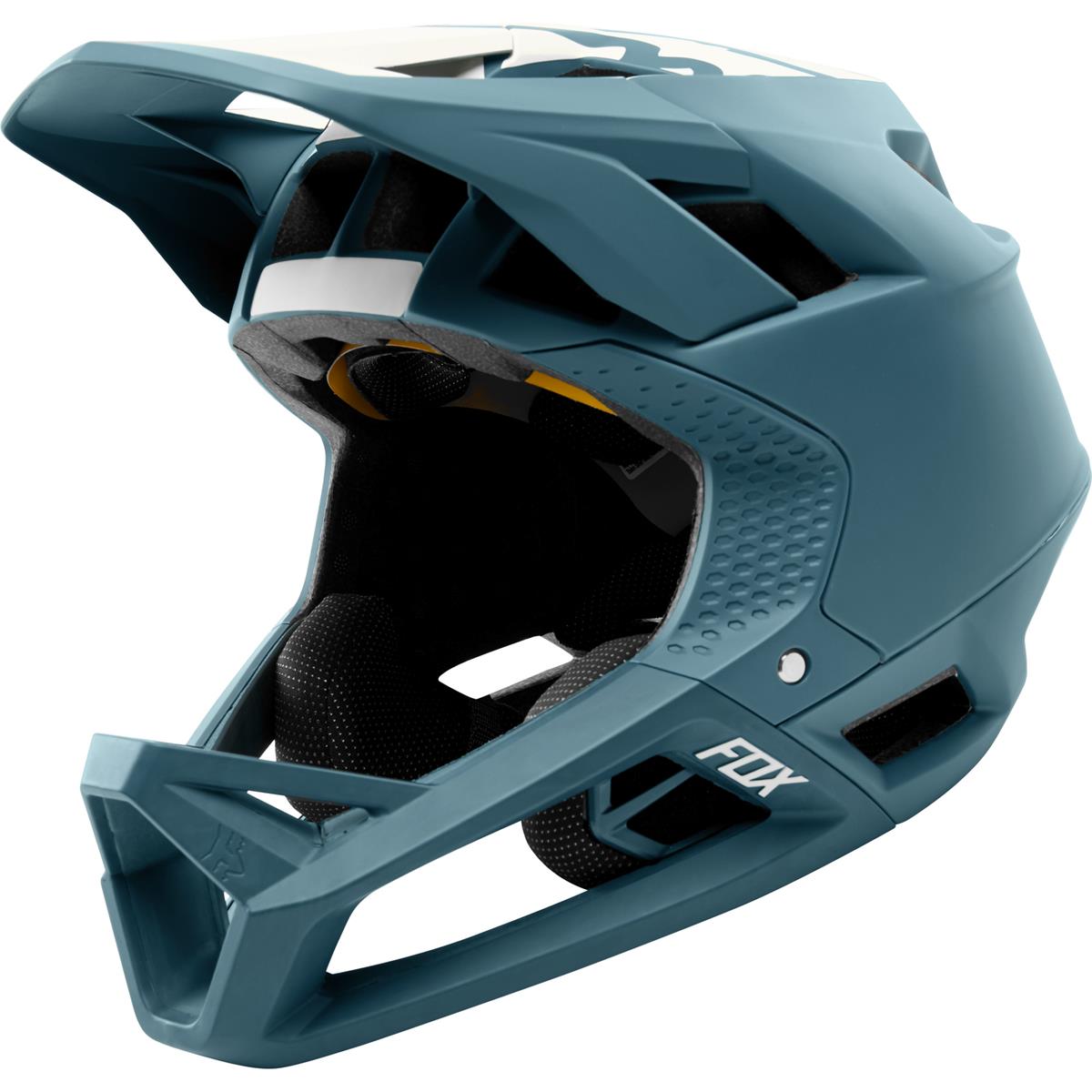 Fox Enduro MTB-Helm Proframe Matt - Maui Blau