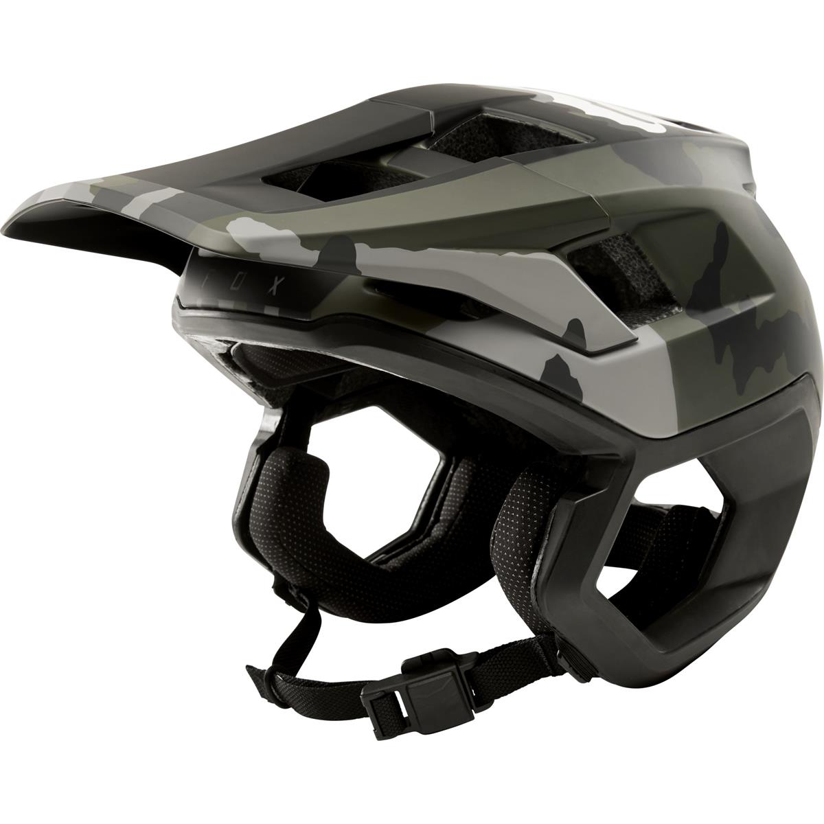 Fox Enduro MTB-Helm Dropframe Schwarz Camo