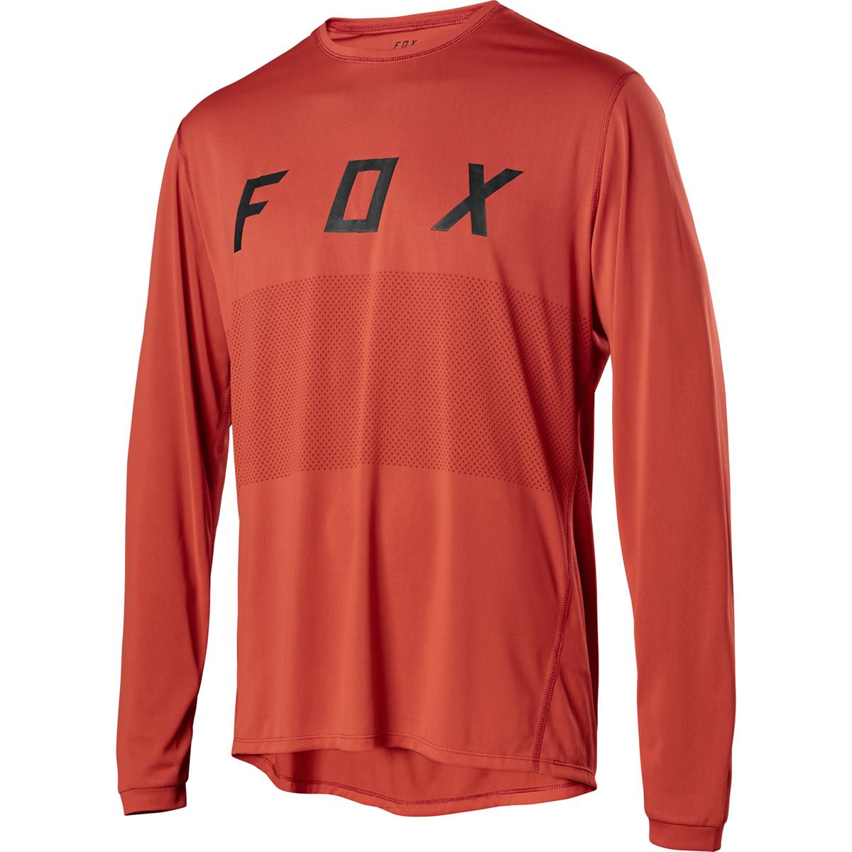 Fox Jersey Long Sleeve Ranger Orange Crush