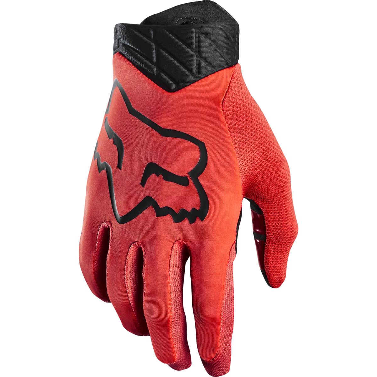 Fox Bike Gloves Flexair Orange Crush