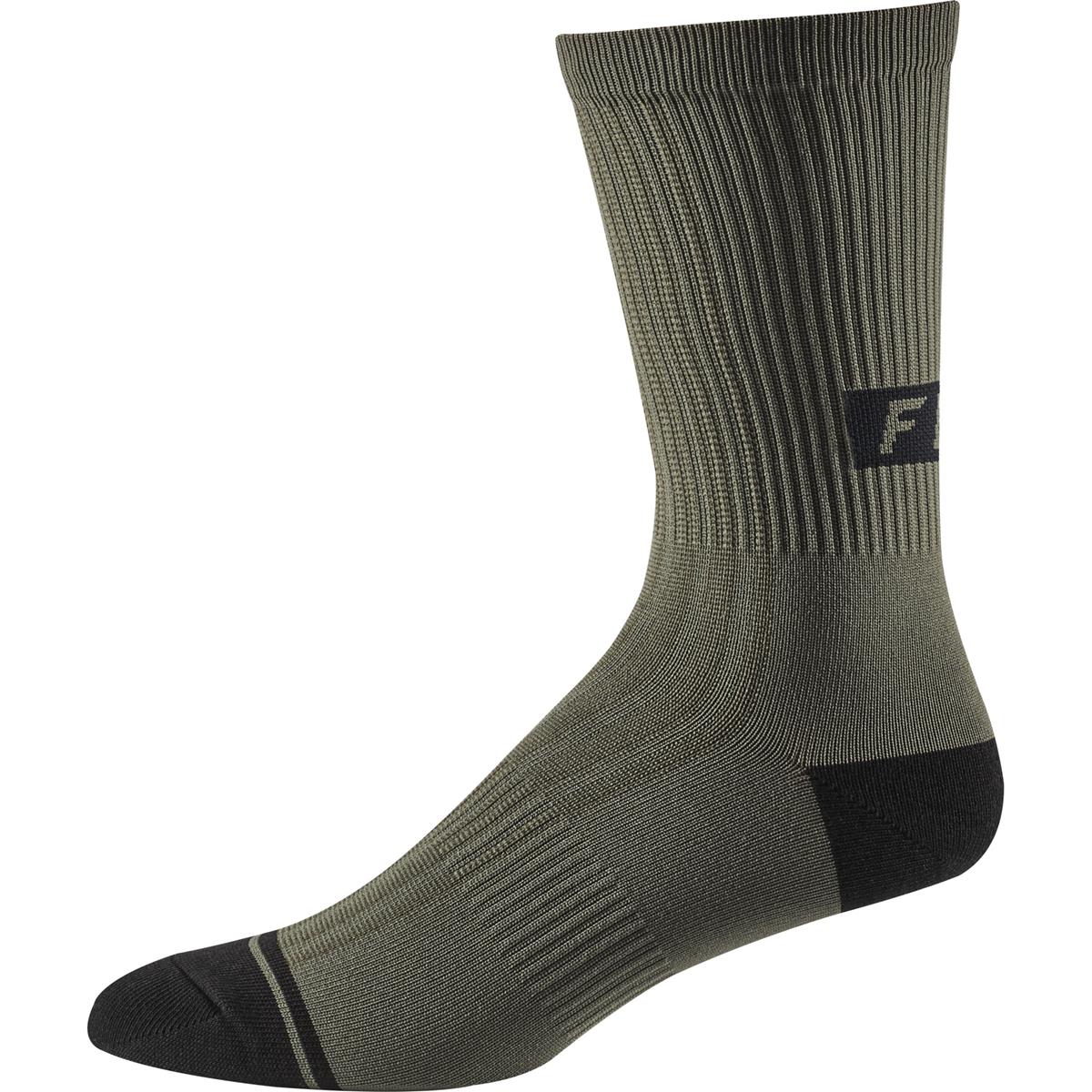 Fox Chaussettes 8 Inch Trail Olive Green