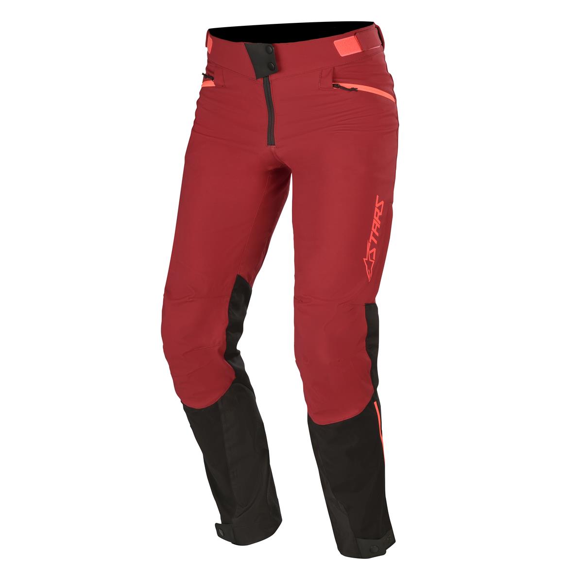 Alpinestars Girls MTB-Hose Stella Nevada Rio Red/Black Coral