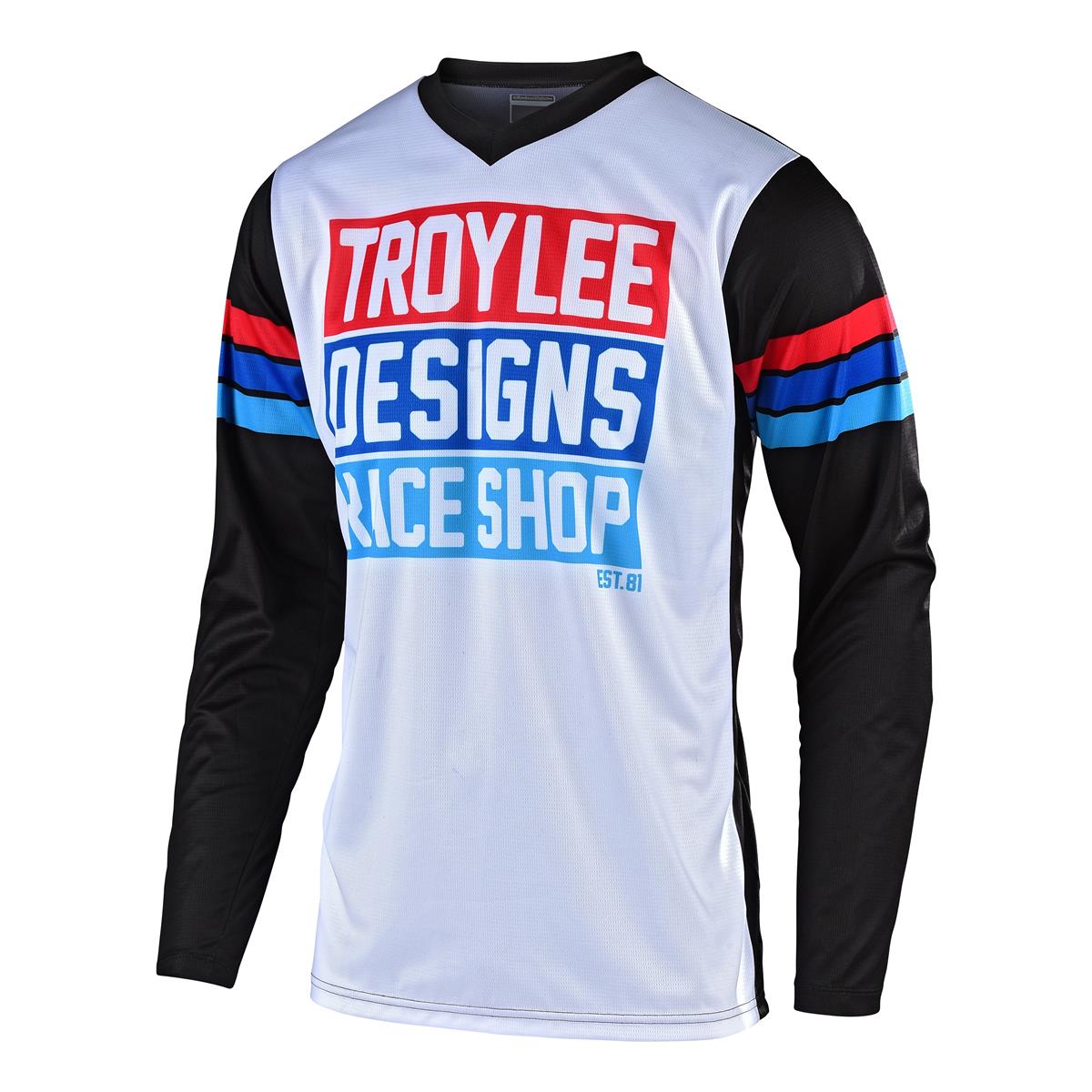 Troy Lee Designs Kids Jersey GP Carlsbad - White/Black