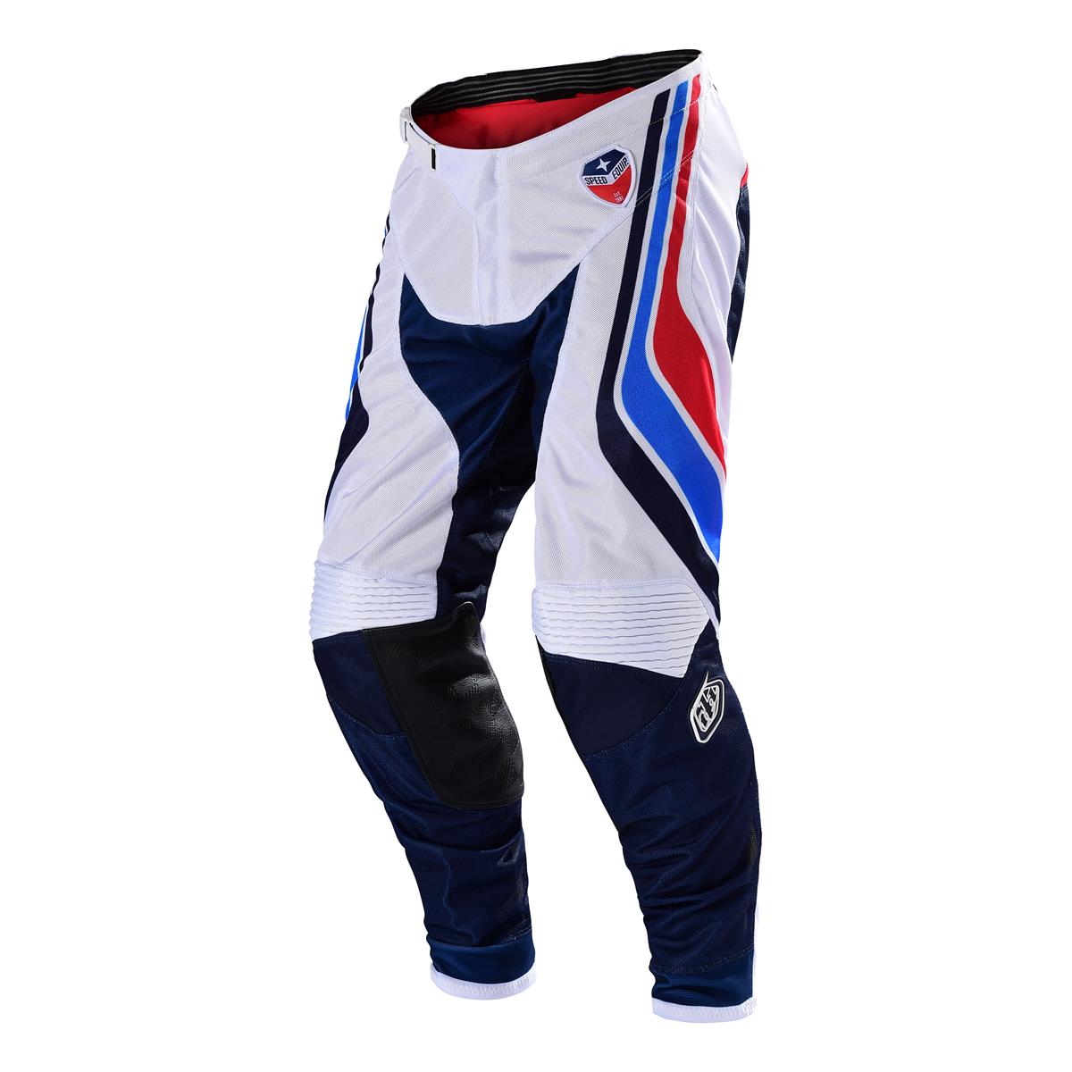 Troy Lee Designs MX Pants SE Air Seca - White/Dark Navy | Maciag Offroad