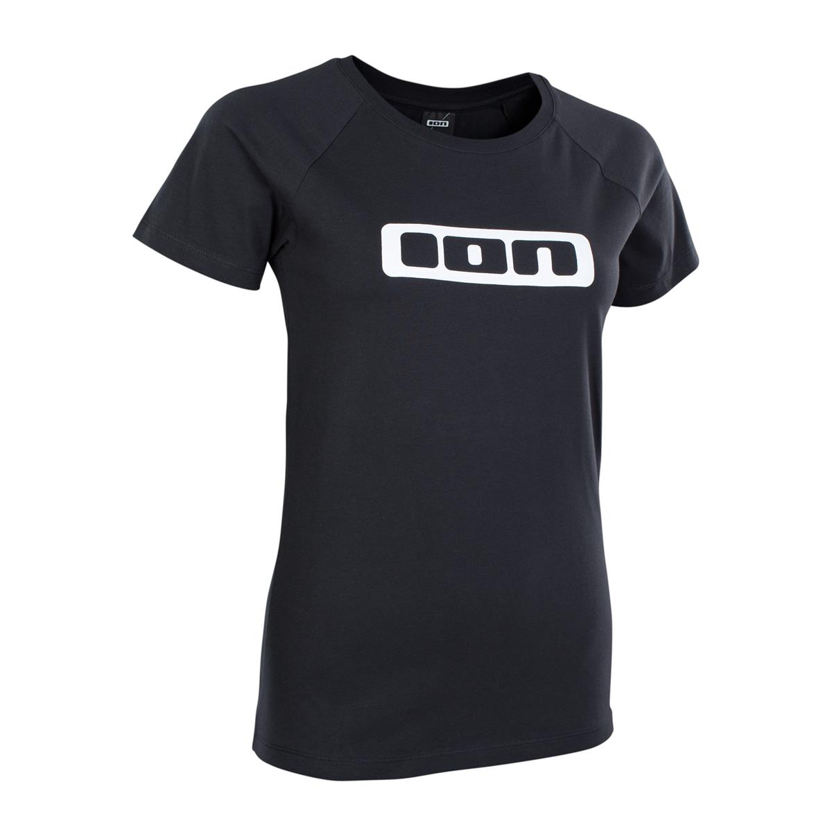 ION Girls T Shirt Logo Schwarz