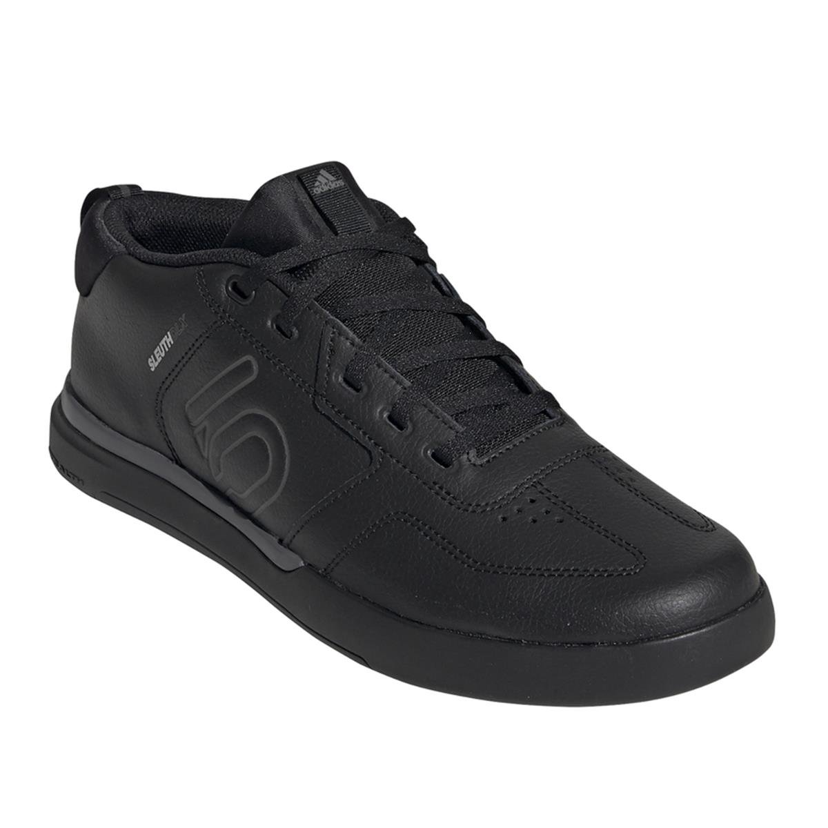 Five Ten Bike Shoes Sleuth DLX Mid Core Black/Gray Five/Scarlet
