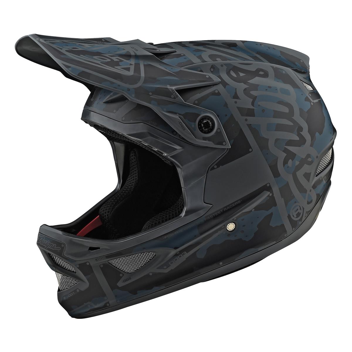 Troy Lee Designs Downhill MTB Helmet D3 Fiberlite Factory - Camo