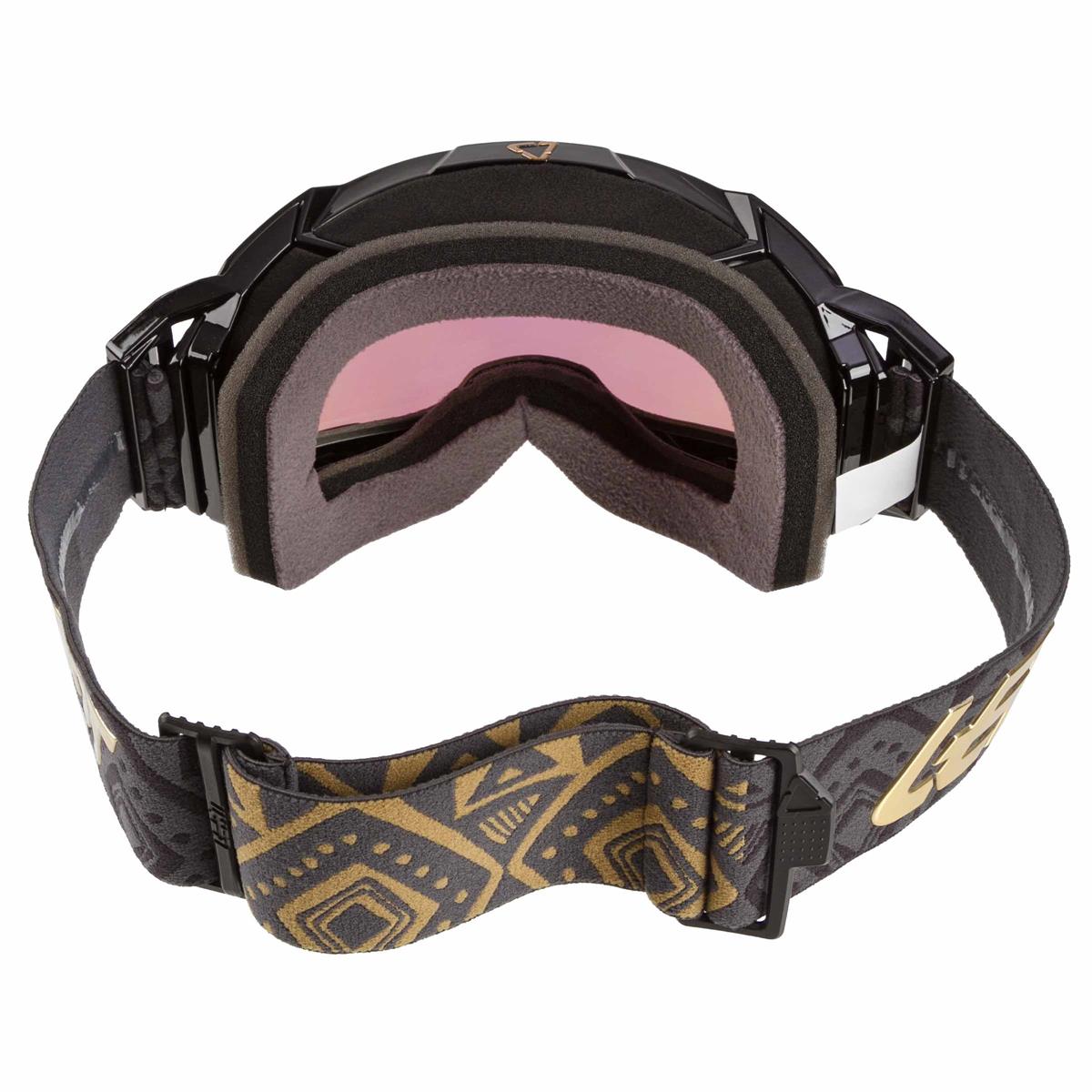 Leatt Velocity 5.5 MX Motocross Goggles Black w/Bronze Iridium Lens 