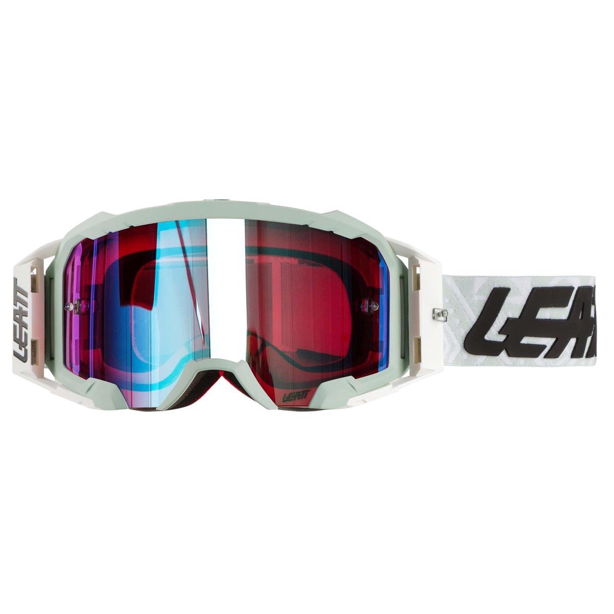 Leatt Crossbrille Velocity 5.5 IRIZ Weiß/Blau