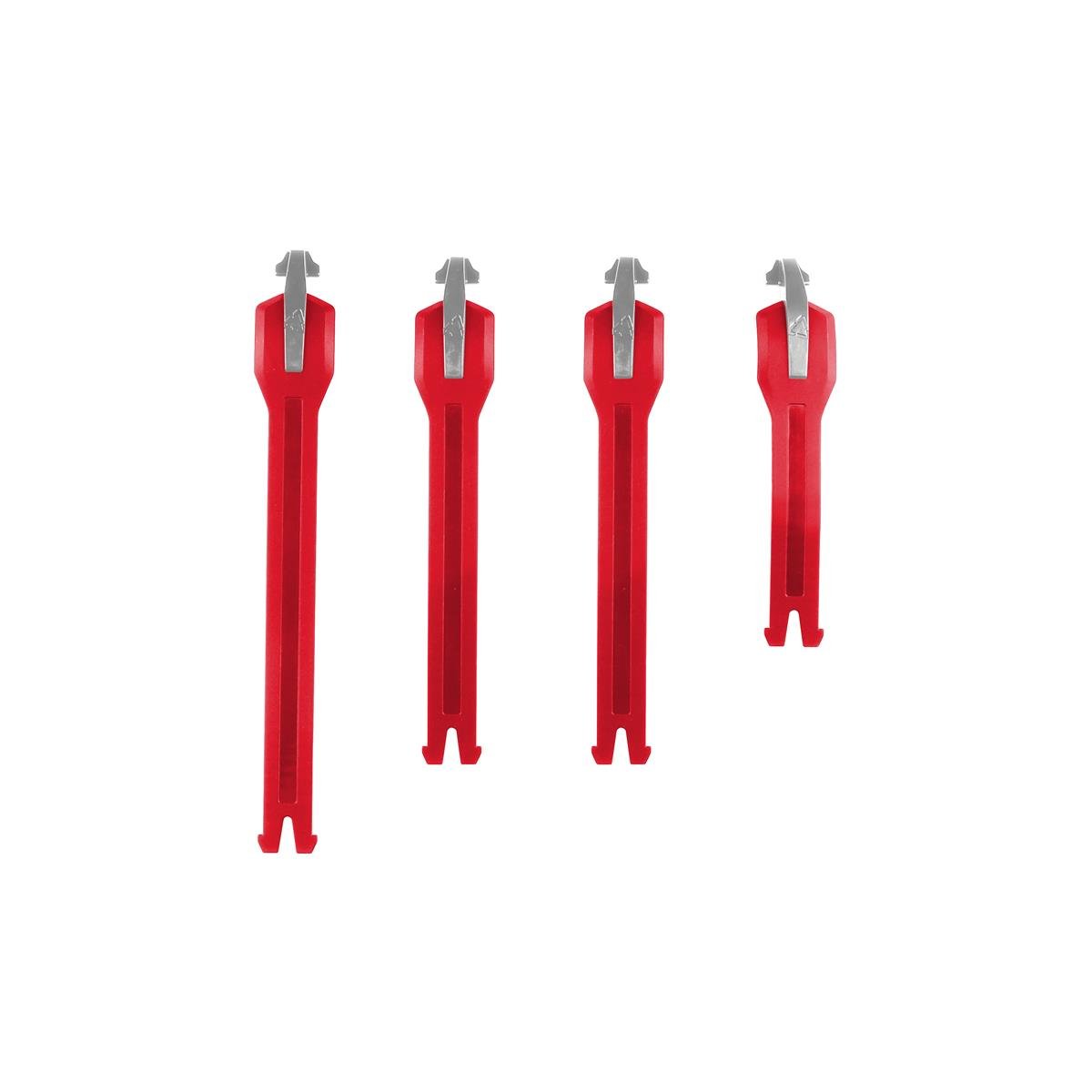 Leatt Replacement Buckle Kit GPX 5.5 Flexlock Red - 4 Pieces