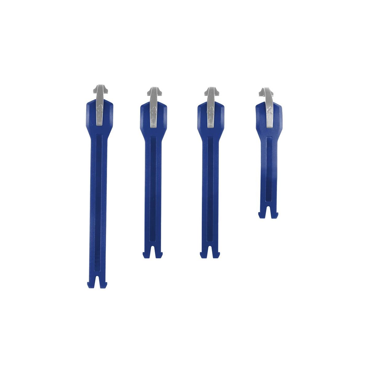 Leatt Kit de Sangles GPX 5.5 Flexlock Bleu - 4 Pieces