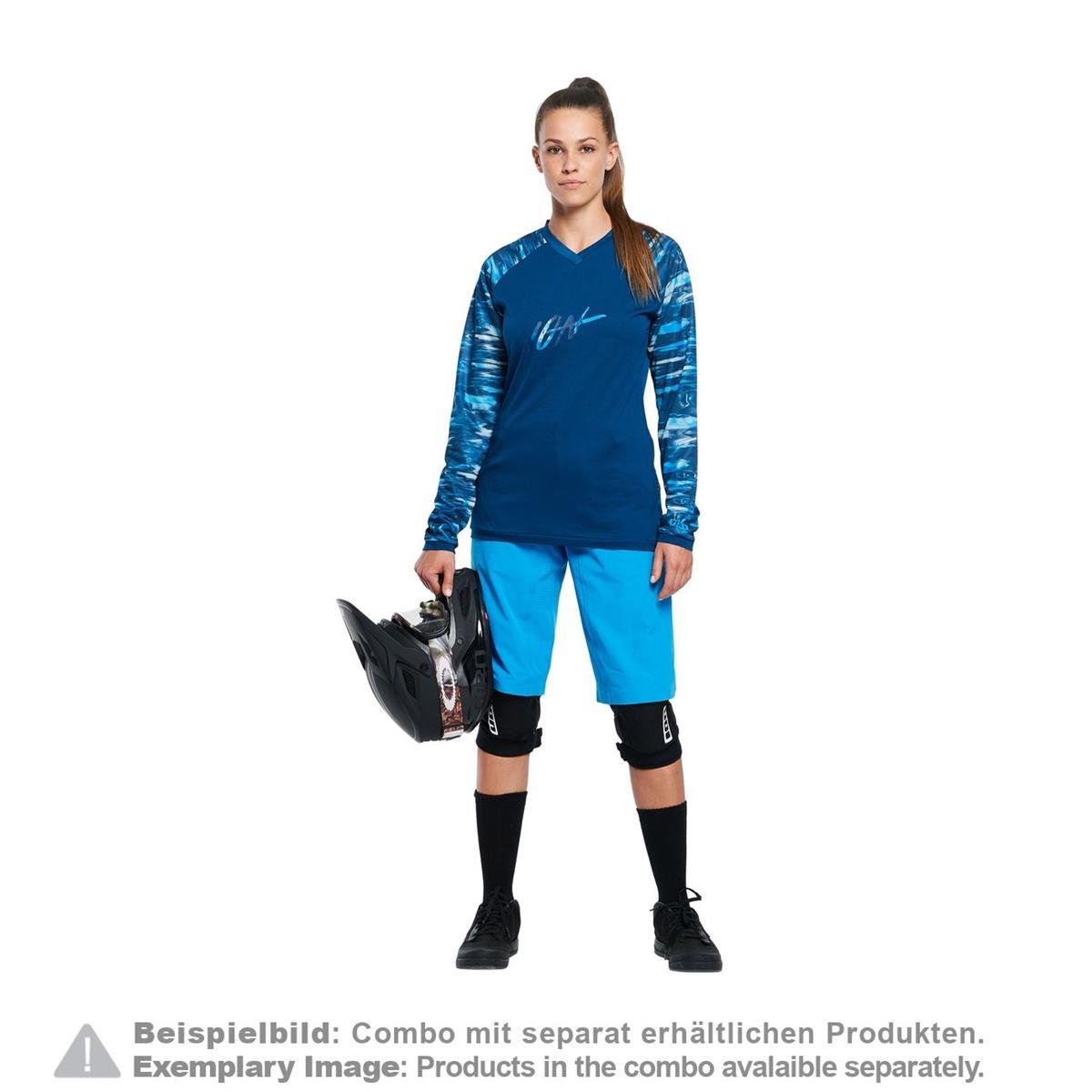 Person med ansvar for sportsspil Gå op Uplifted ION Girls MTB Shorts Traze Amp Inside Blue | Maciag Offroad