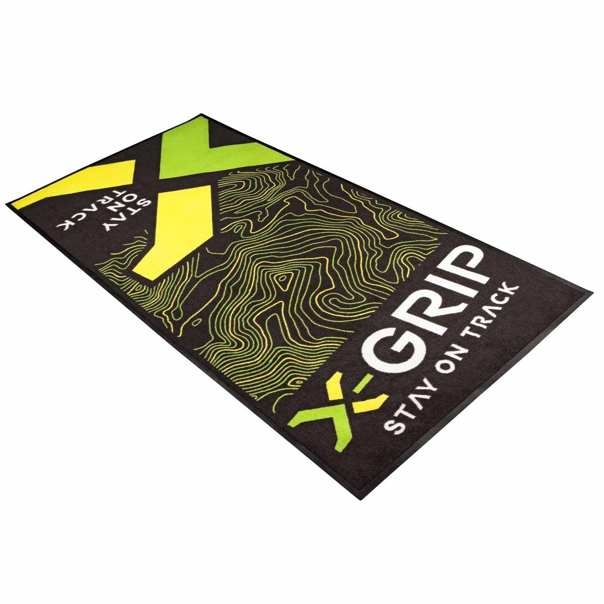 X-Grip Workshop Carpet  Green/Black