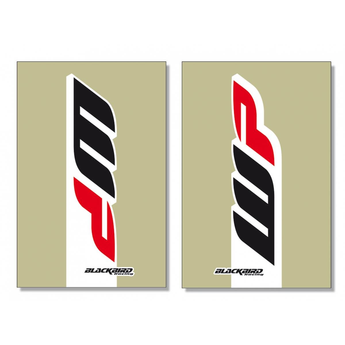 Blackbird Racing Fork Sticker WP 2017 Transparent