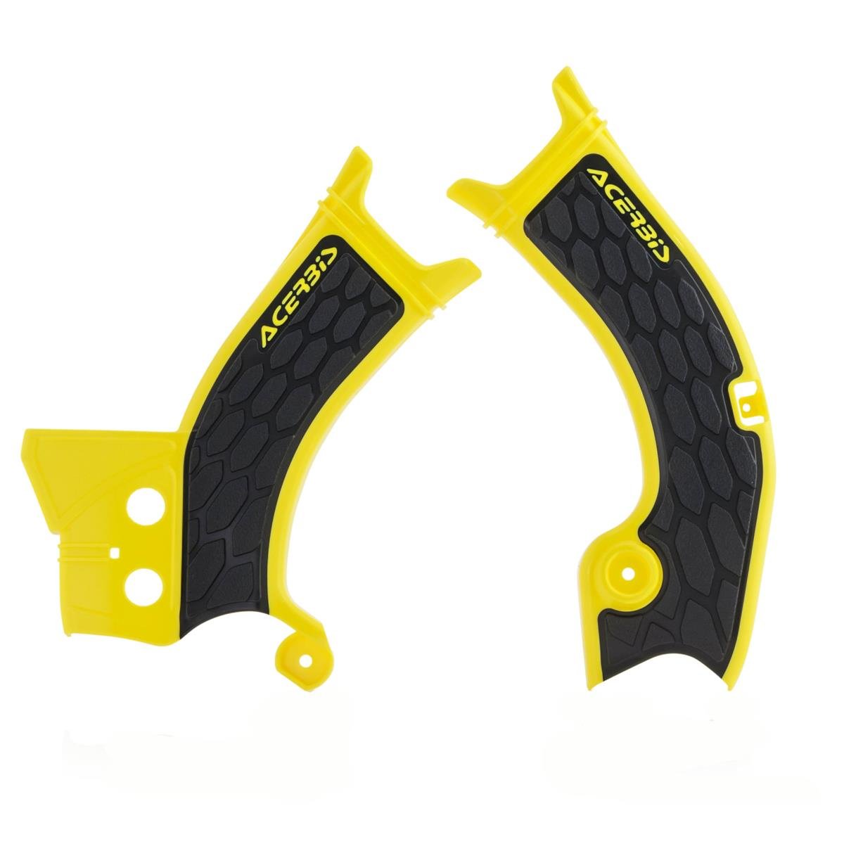 Acerbis Frame Guard X-Grip Suzuki RMZ 250 19-, RMZ 450 18-, Yellow/Black