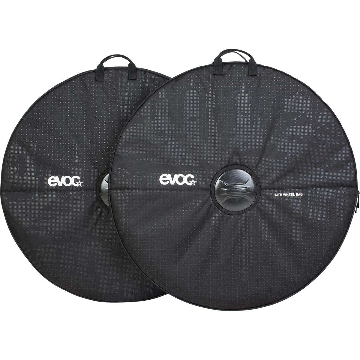 Evoc Laufrad Schutzhüllen-Set MTB Wheel Bag Schwarz