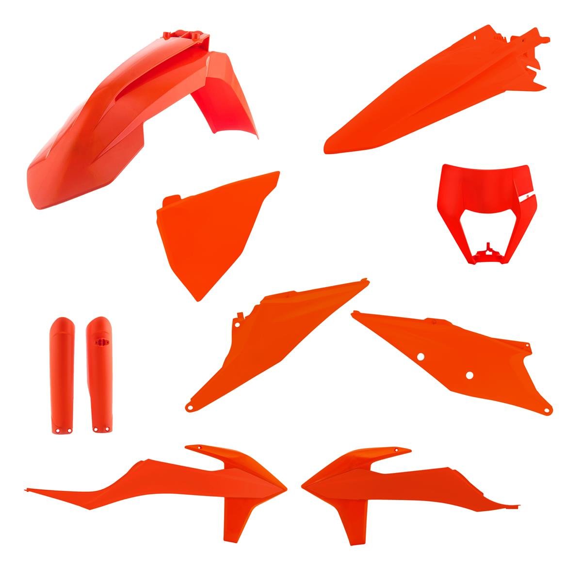 Acerbis Plastic Kit Full-Kit KTM EXC/EXC-F 20-, Orange