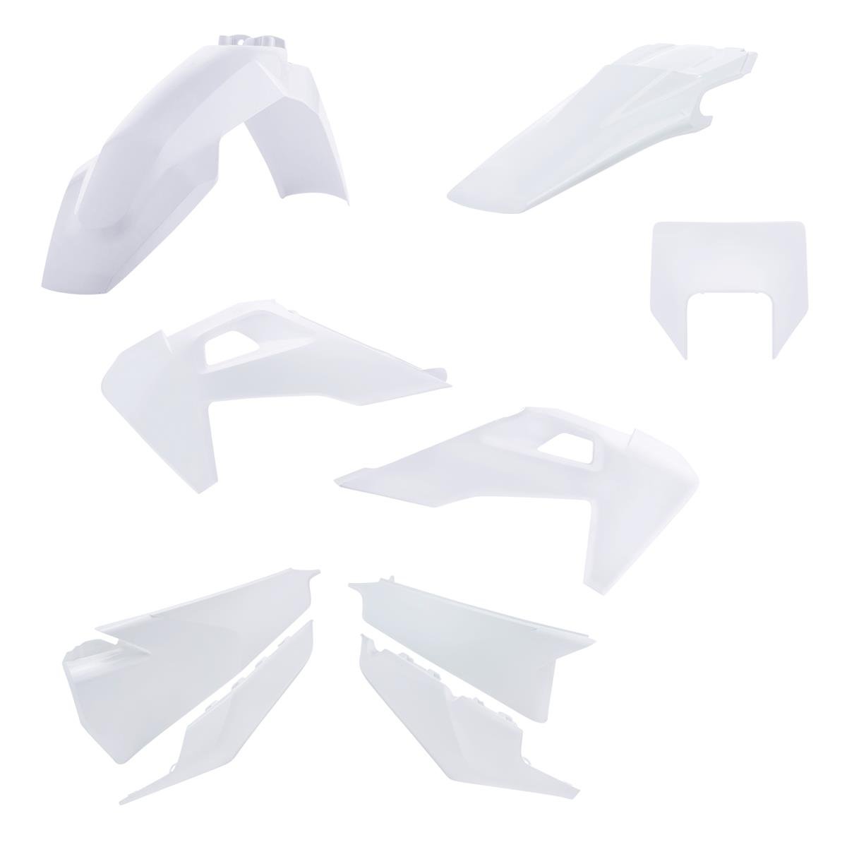 Acerbis Plastik-Kit Full-Kit Husqvarna TE/FE 20-, Weiß